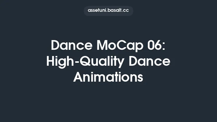 Dance MoCap 06: High-Quality Dance Animations Thumbnail