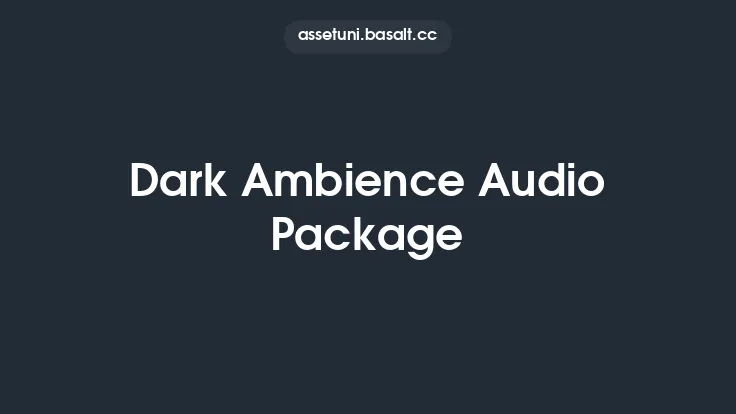 Dark Ambience Audio Package Thumbnail