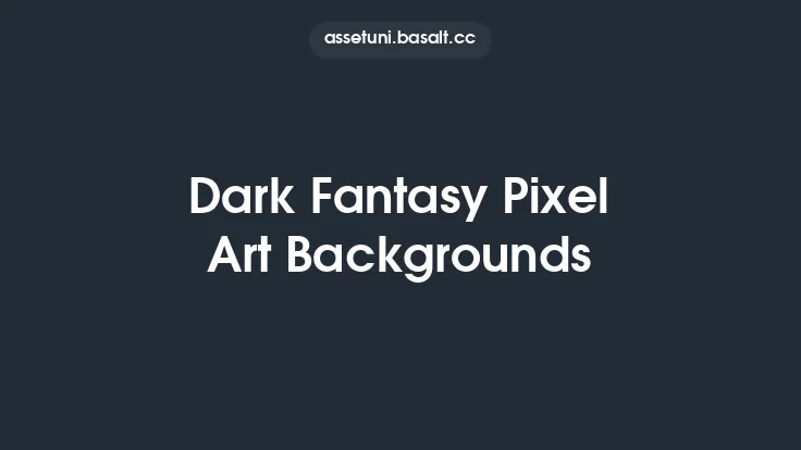 Dark Fantasy Pixel Art Backgrounds Thumbnail