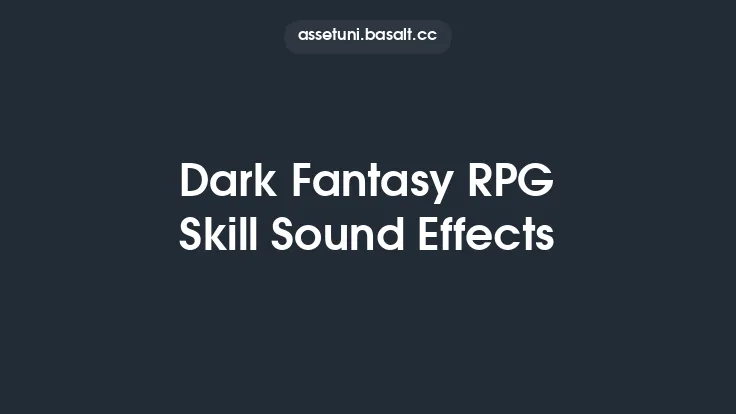 Dark Fantasy RPG Skill Sound Effects Thumbnail