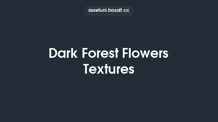 Dark Forest Flowers Textures Thumbnail