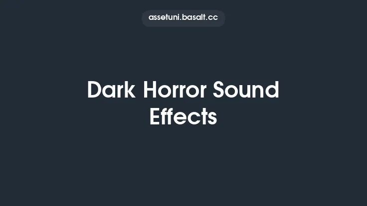 Dark Horror Sound Effects Thumbnail