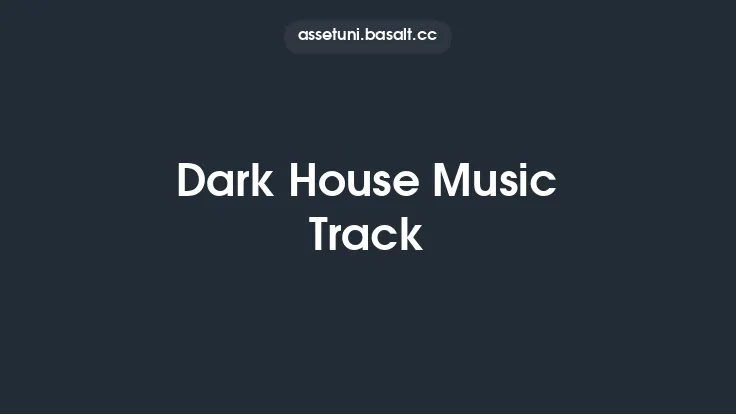 Dark House Music Track Thumbnail