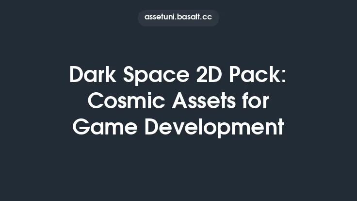 Dark Space 2D Pack: Cosmic Assets for Game Development Thumbnail
