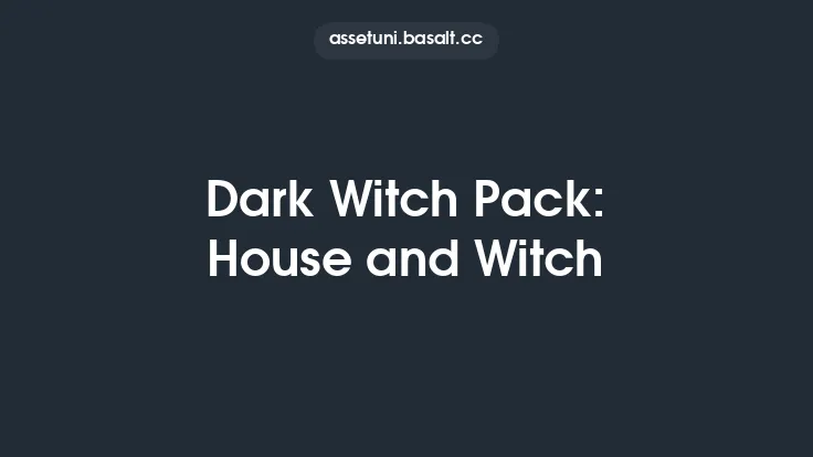 Dark Witch Pack: House and Witch Thumbnail