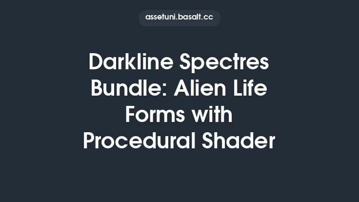 Darkline Spectres Bundle: Alien Life Forms with Procedural Shader Thumbnail