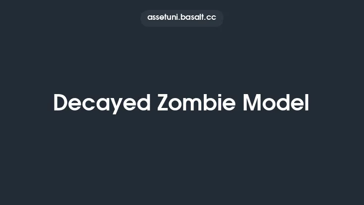 Decayed Zombie Model Thumbnail