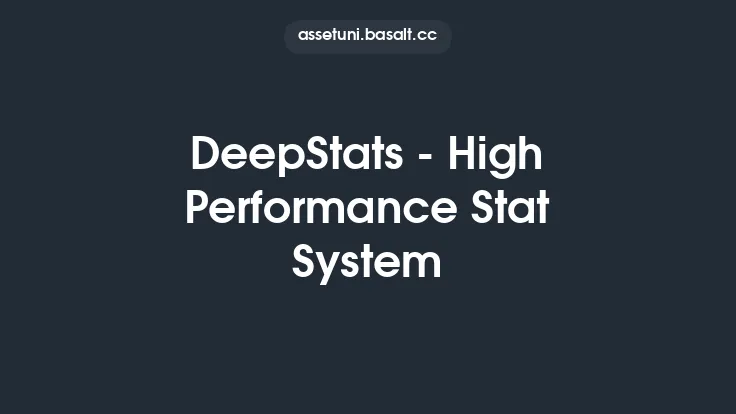 DeepStats - High Performance Stat System Thumbnail