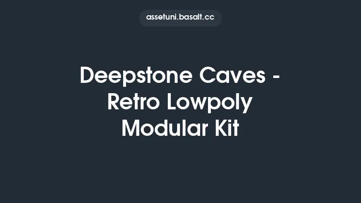 Deepstone Caves - Retro Lowpoly Modular Kit Thumbnail