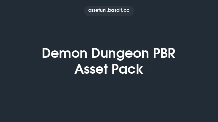 Demon Dungeon PBR Asset Pack Thumbnail
