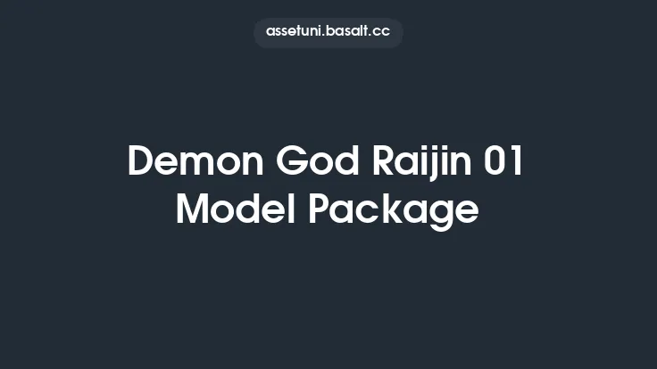 Demon God Raijin 01 Model Package Thumbnail