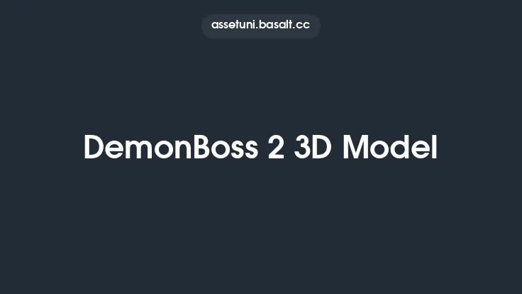 DemonBoss 2 3D Model Thumbnail