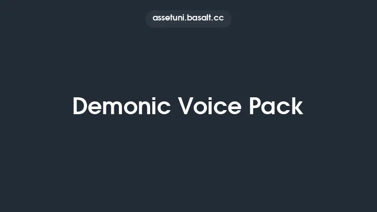 Demonic Voice Pack Thumbnail