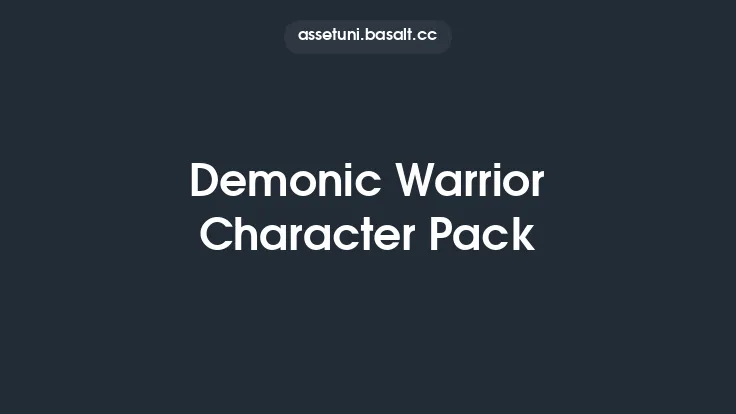 Demonic Warrior Character Pack Thumbnail
