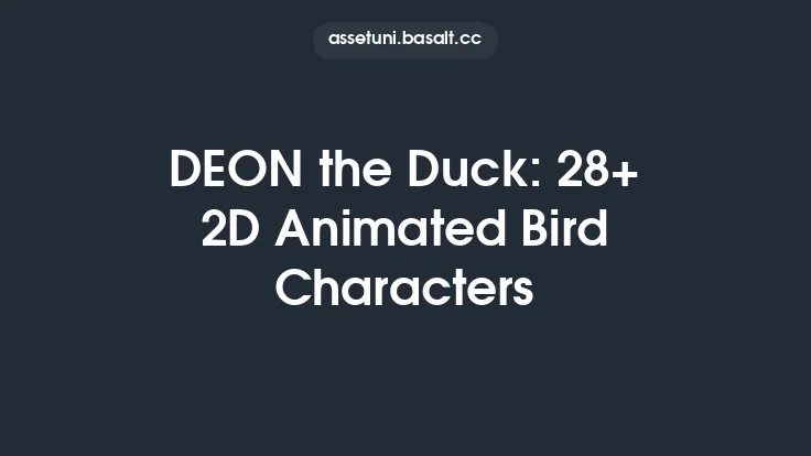 DEON the Duck: 28+ 2D Animated Bird Characters Thumbnail