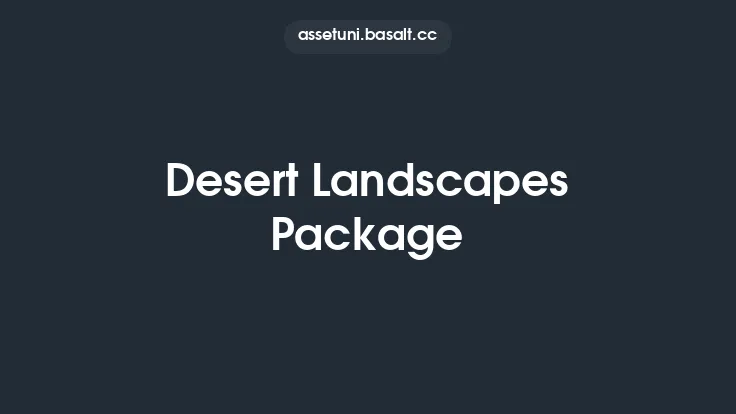 Desert Landscapes Package Thumbnail