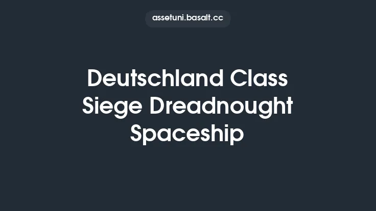 Deutschland Class Siege Dreadnought Spaceship Thumbnail