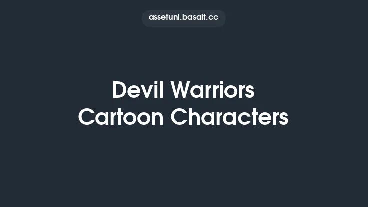 Devil Warriors Cartoon Characters Thumbnail