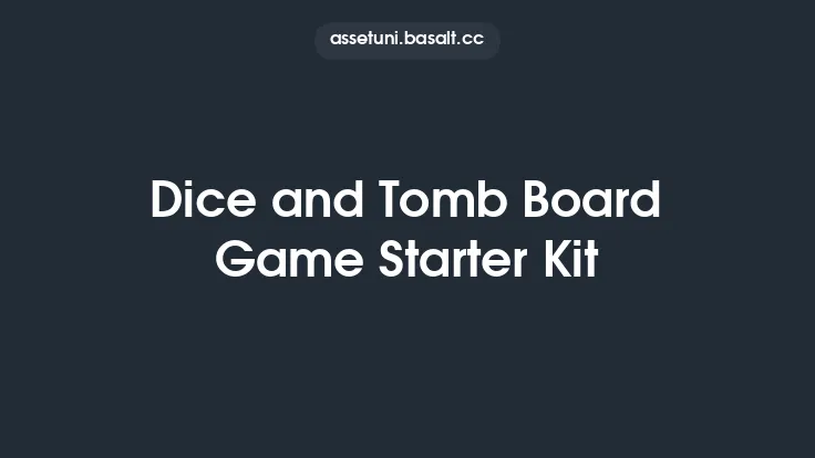 Dice and Tomb Board Game Starter Kit Thumbnail