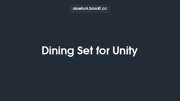 Dining Set for Unity Thumbnail