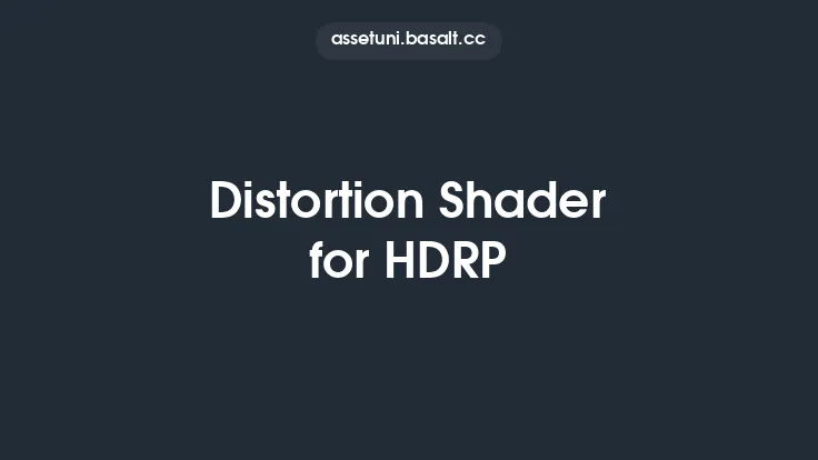 Distortion Shader for HDRP Thumbnail