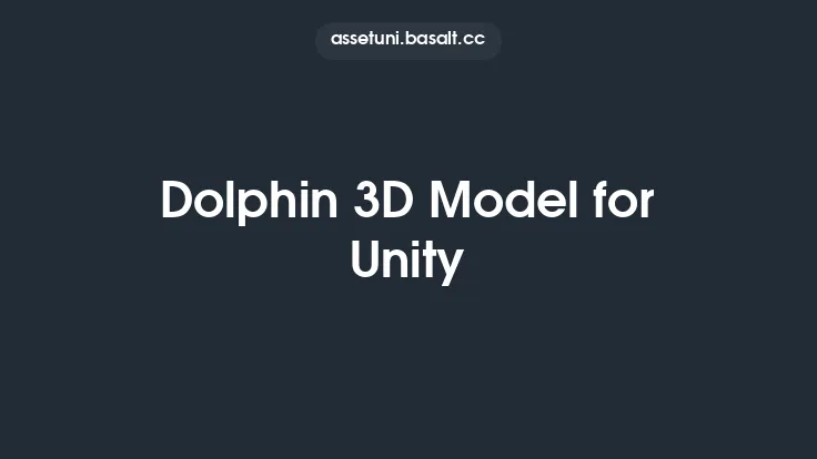 Dolphin 3D Model for Unity Thumbnail
