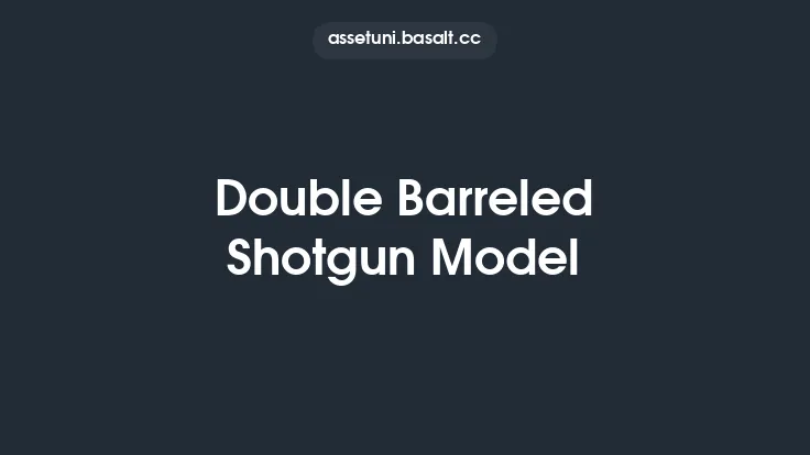 Double Barreled Shotgun Model Thumbnail