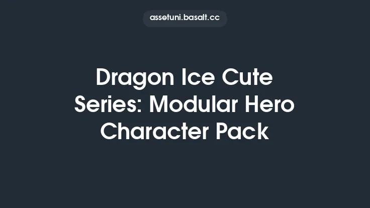 Dragon Ice Cute Series: Modular Hero Character Pack Thumbnail