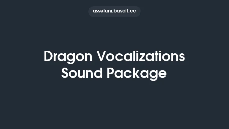 Dragon Vocalizations Sound Package Thumbnail