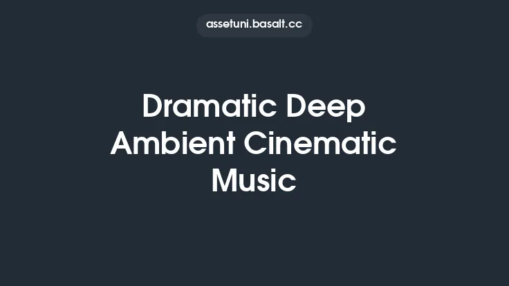 Dramatic Deep Ambient Cinematic Music Thumbnail