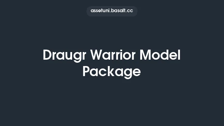 Draugr Warrior Model Package Thumbnail