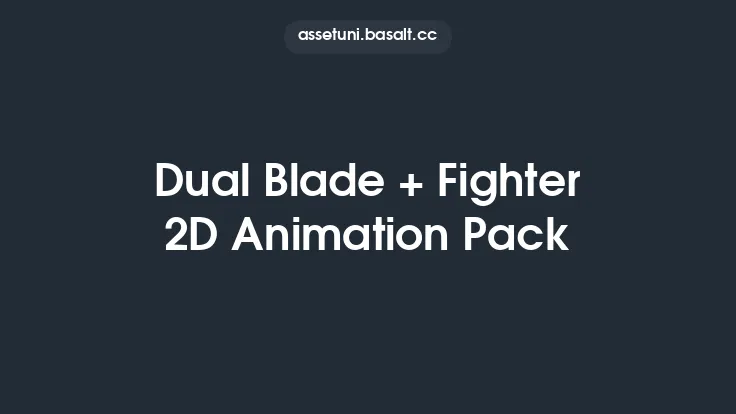 Dual Blade + Fighter 2D Animation Pack Thumbnail