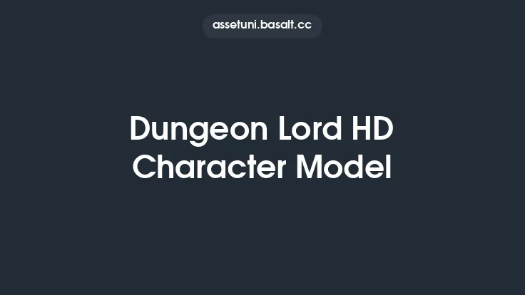 Dungeon Lord HD Character Model Thumbnail