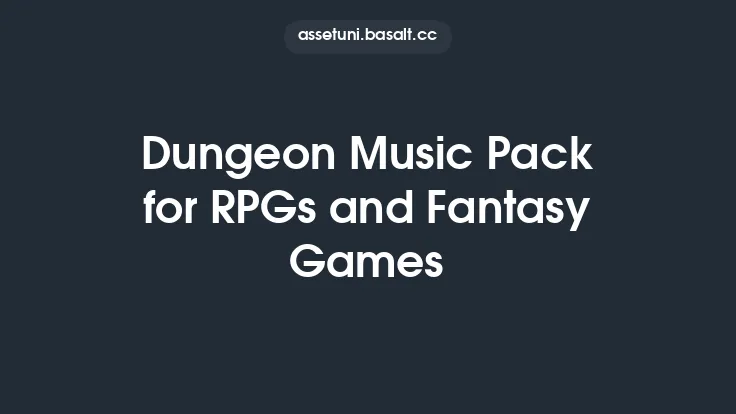 Dungeon Music Pack for RPGs and Fantasy Games Thumbnail