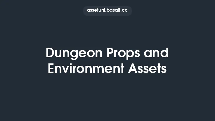Dungeon Props and Environment Assets Thumbnail