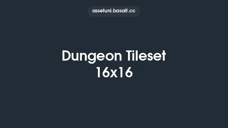 Dungeon Tileset 16x16 Thumbnail