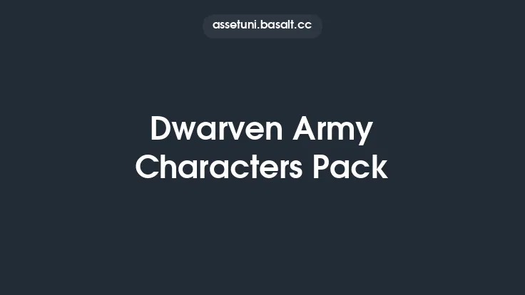 Dwarven Army Characters Pack Thumbnail