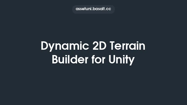Dynamic 2D Terrain Builder for Unity Thumbnail