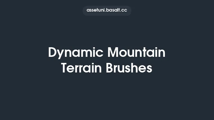 Dynamic Mountain Terrain Brushes Thumbnail
