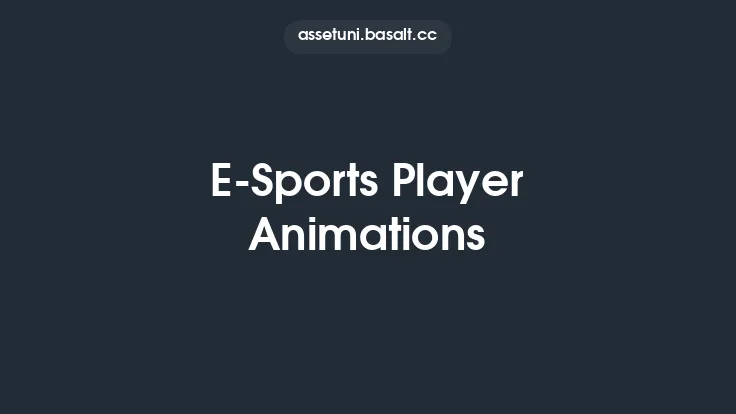 E-Sports Player Animations Thumbnail