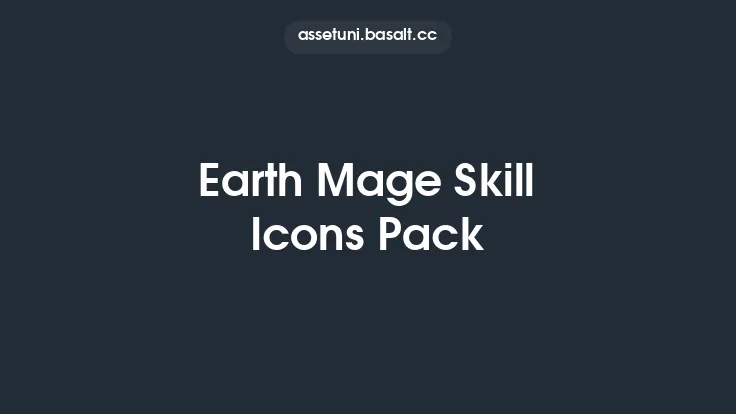 Earth Mage Skill Icons Pack Thumbnail
