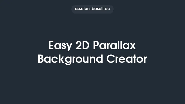 Easy 2D Parallax Background Creator Thumbnail