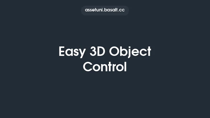 Easy 3D Object Control Thumbnail