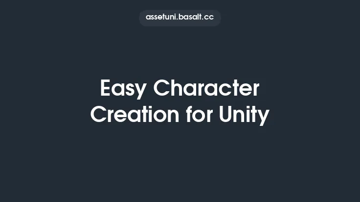 Easy Character Creation for Unity Thumbnail