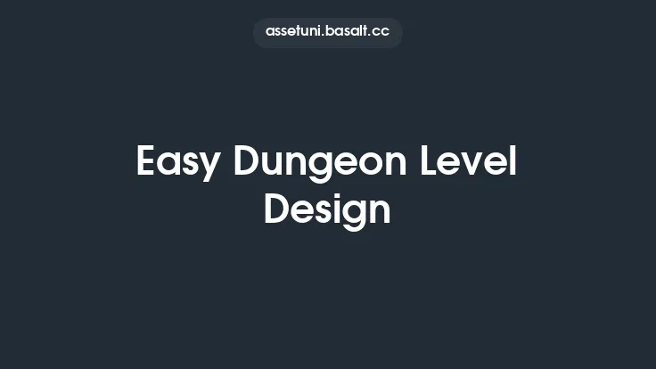 Easy Dungeon Level Design Thumbnail