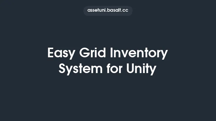 Easy Grid Inventory System for Unity Thumbnail