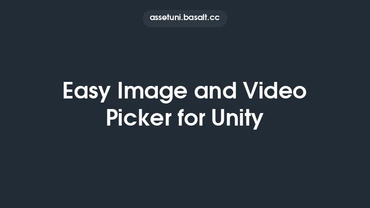 Easy Image and Video Picker for Unity Thumbnail