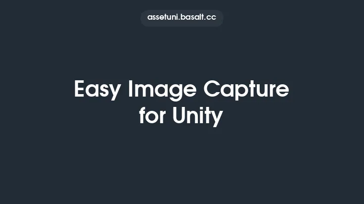 Easy Image Capture for Unity Thumbnail