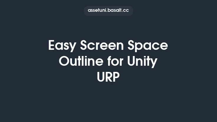Easy Screen Space Outline for Unity URP Thumbnail