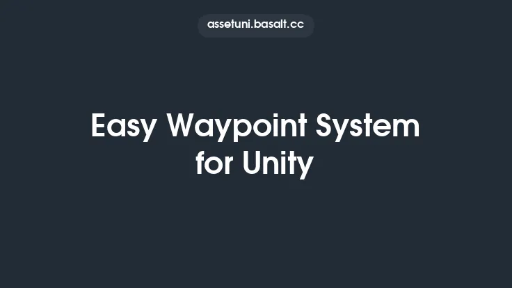 Easy Waypoint System for Unity Thumbnail